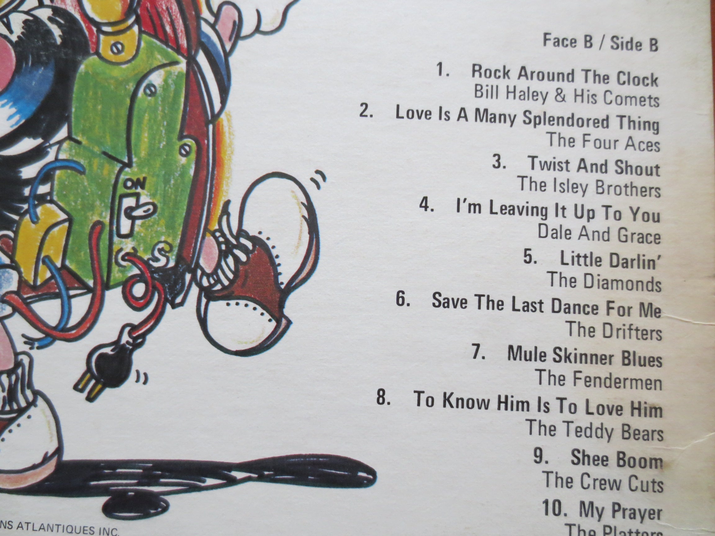 20 Golden Groups of the 50's (1977) Vinyl LP