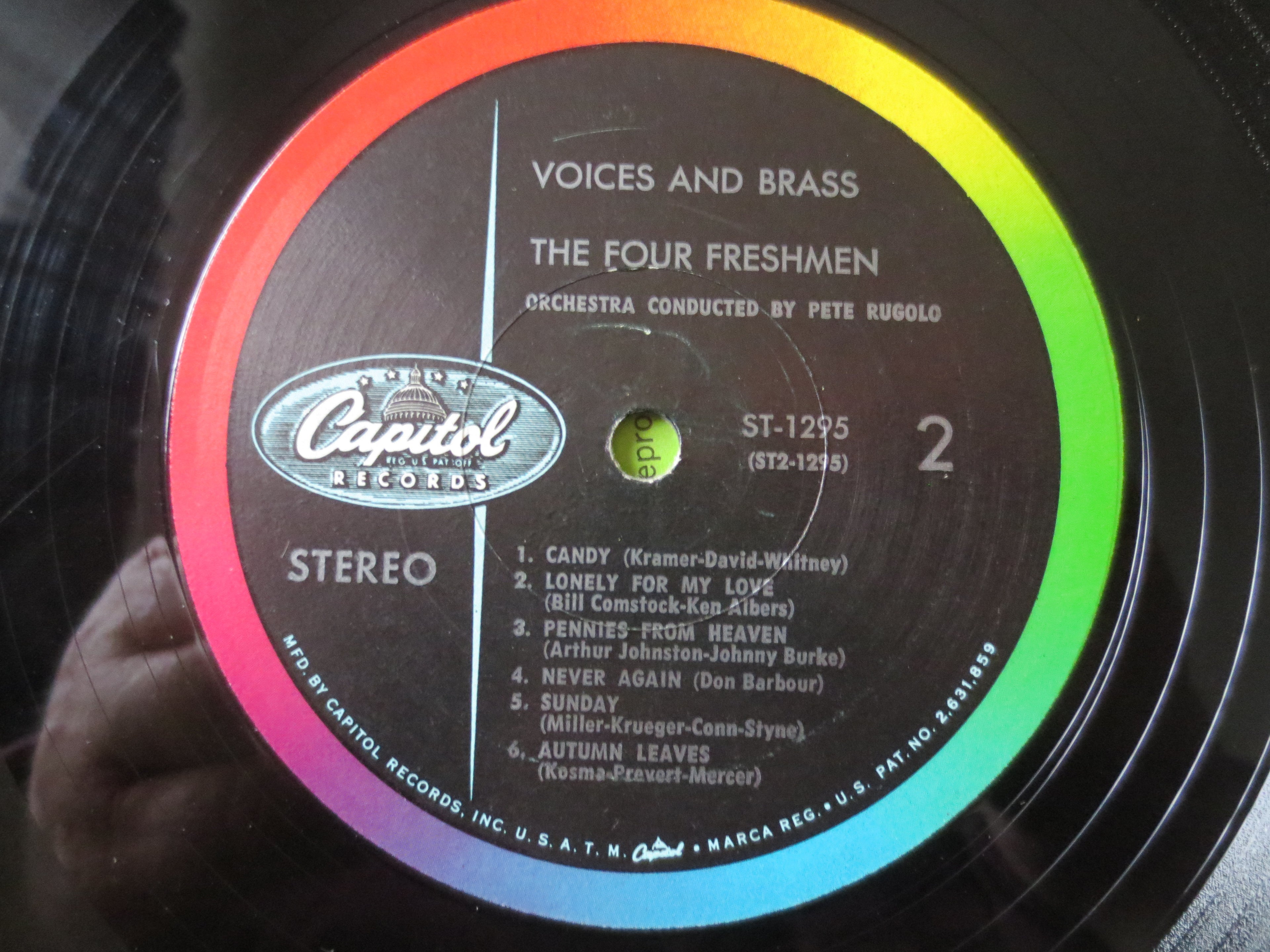 The Four Freshmen – Voices and Brass (1960) Vinyl LP