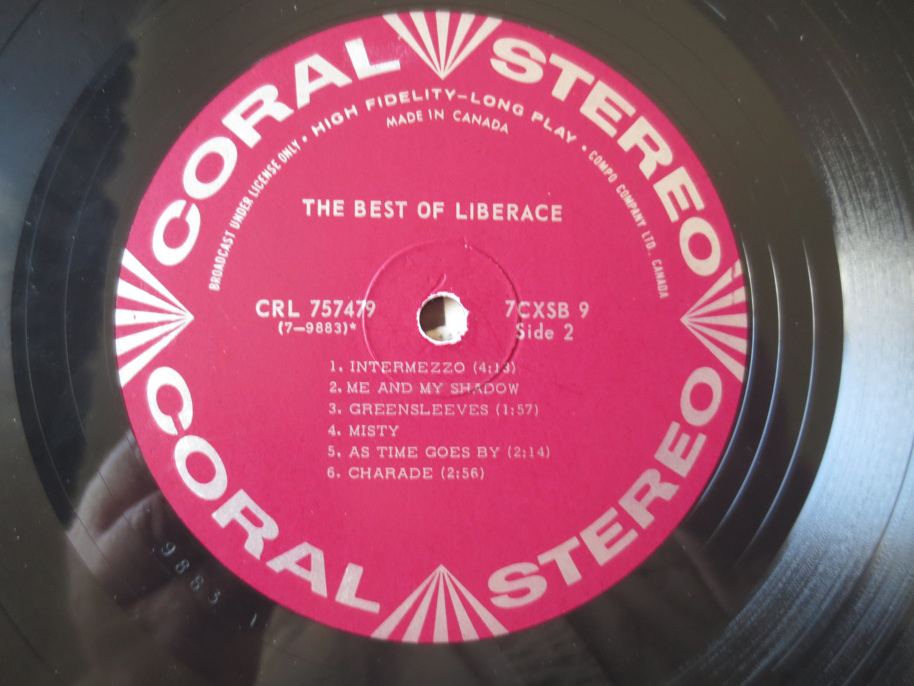 Liberace – The Best of Liberace (1965) Vinyl 2xLP