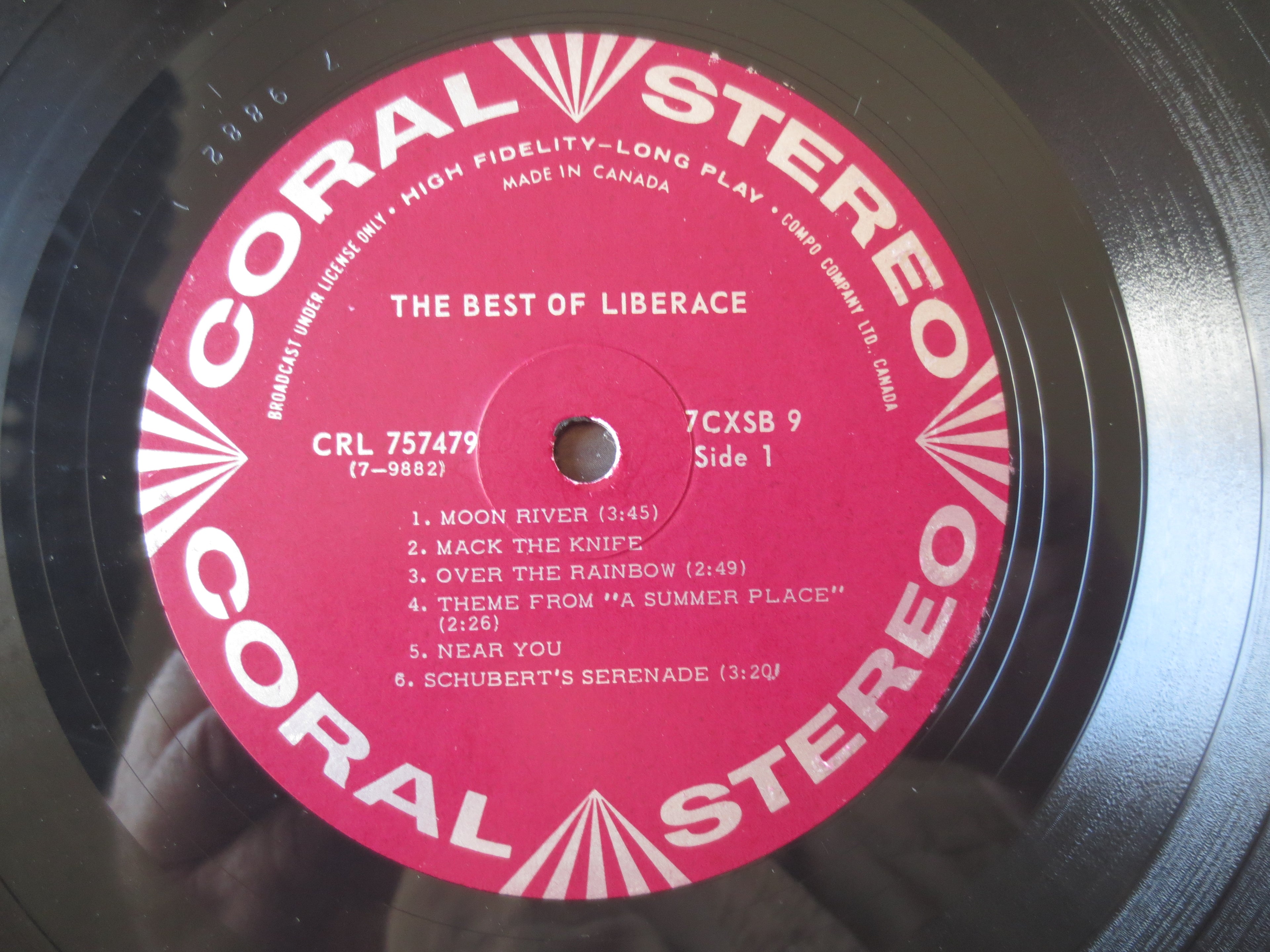 Liberace – The Best of Liberace (1965) Vinyl 2xLP