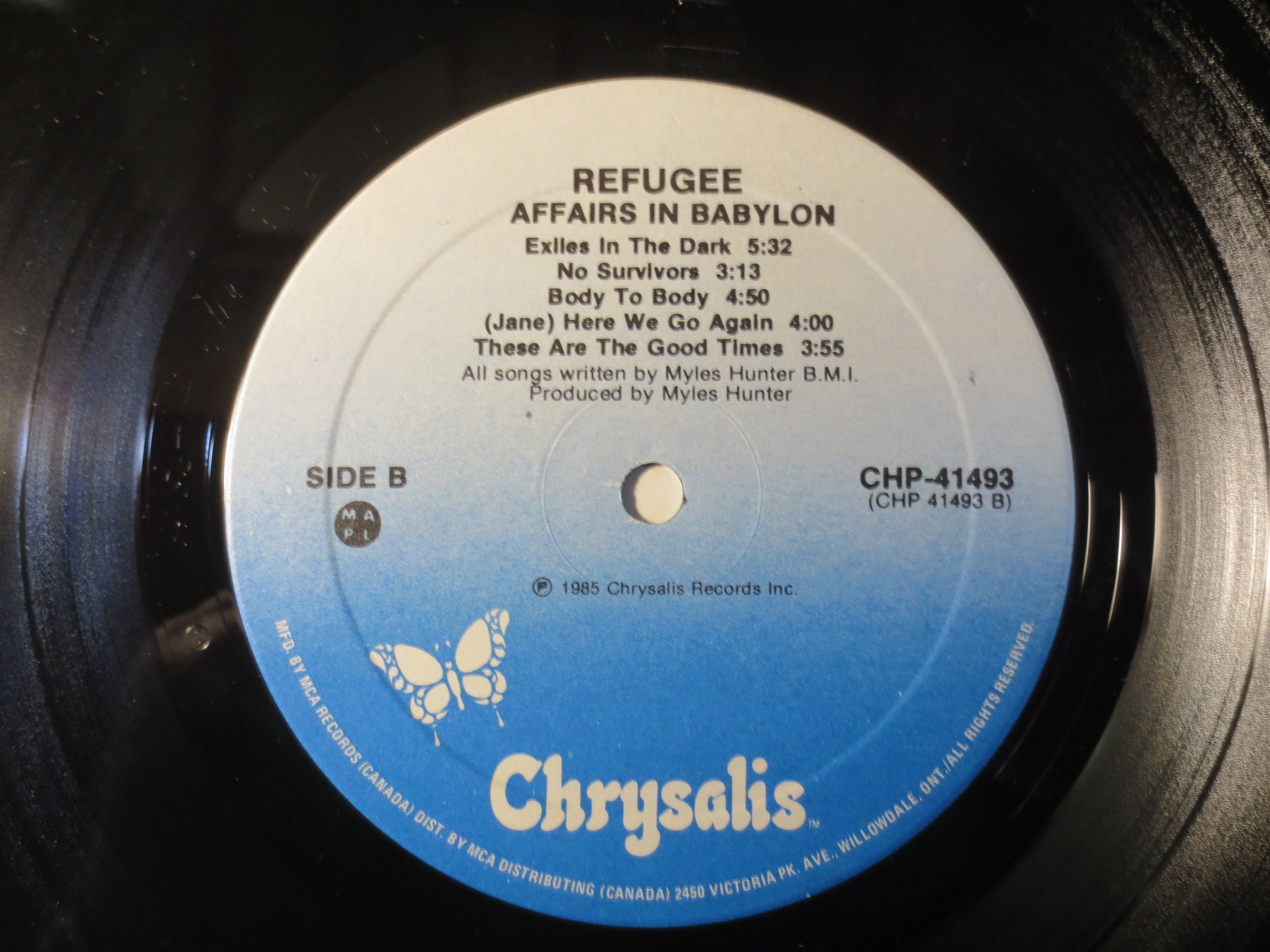 Refugee – Affairs in Babylon (1985) [Vinyl LP]