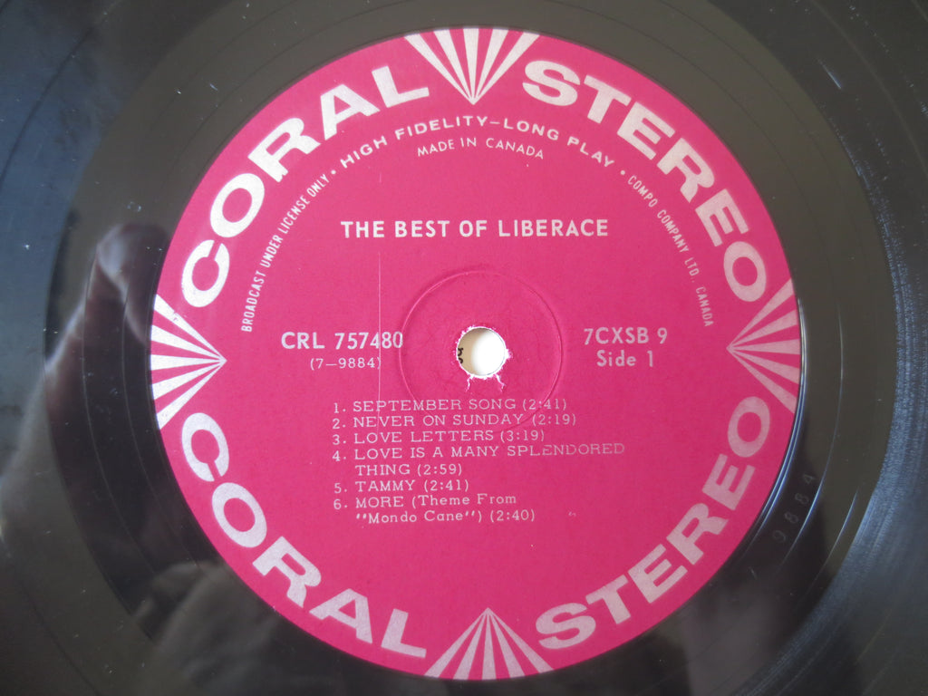 Liberace – The Best of Liberace (1965) Vinyl 2xLP