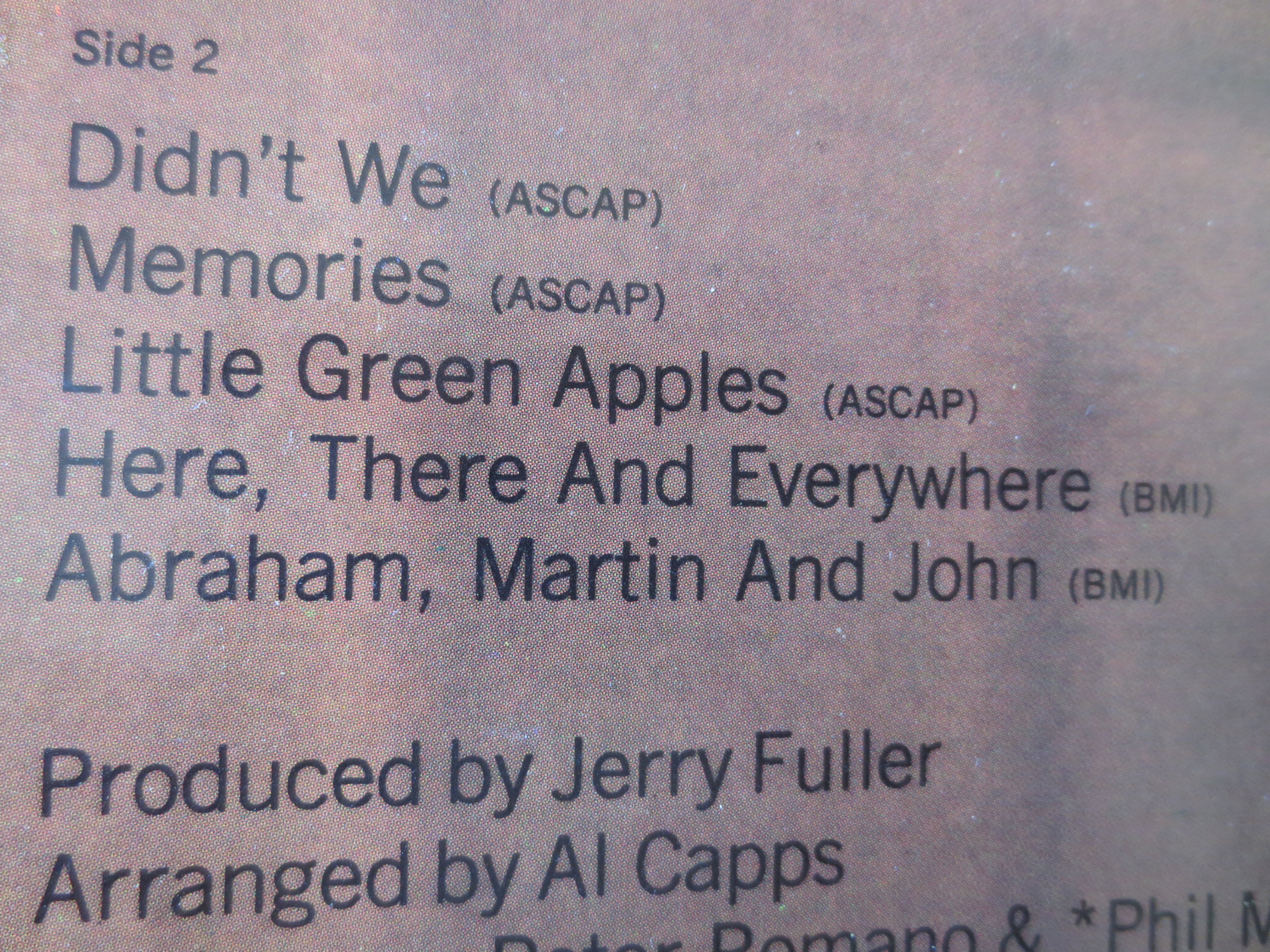 Andy Williams – Happy Heart (1969) Vinyl LP