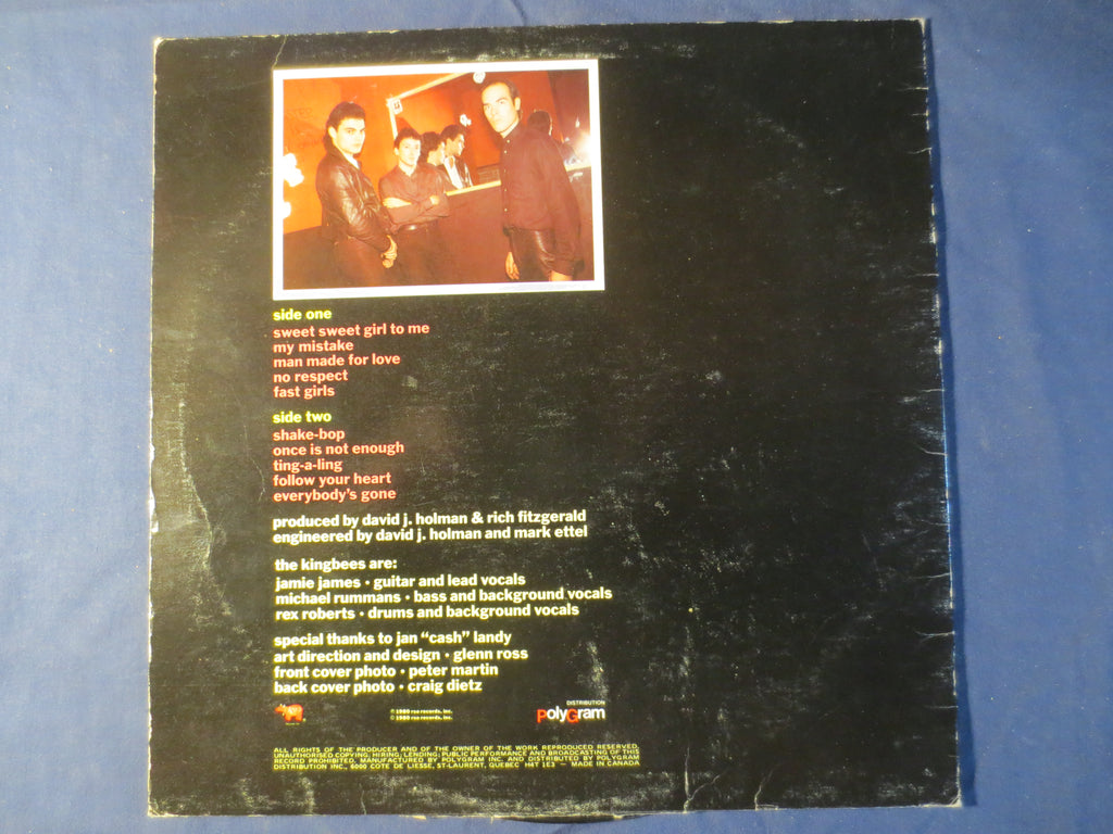 The Kingbees – The Kingbees (1980) Vinyl LP