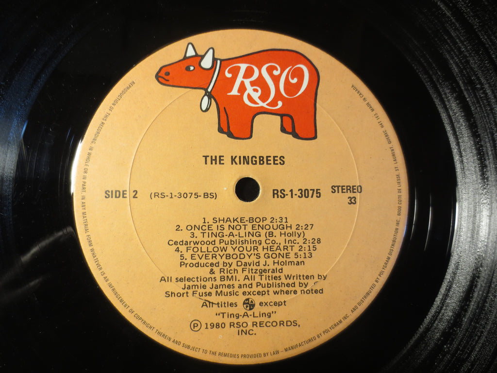 The Kingbees – The Kingbees (1980) Vinyl LP