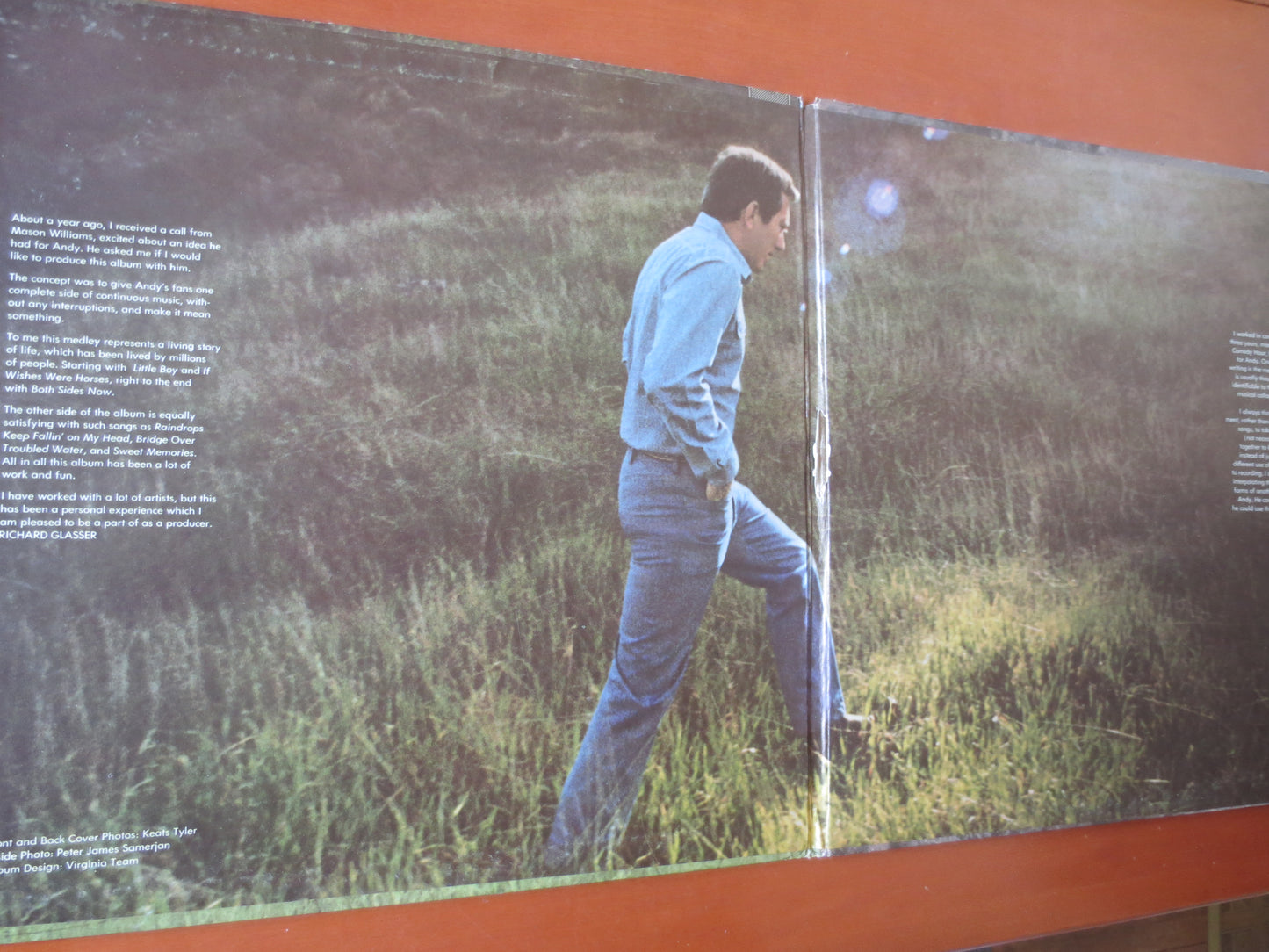ANDY WILLIAMS, RAINDROPS, Andy Williams Albums, Andy Williams Vinyl, Vintage Vinyl, Jazz Albums, Vinyl Lps, 1969 Records