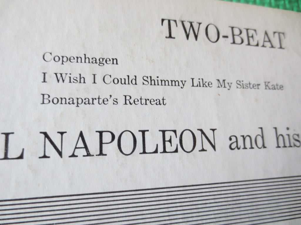 Phil Napoleon & His Memphis Five – Two Beat (1955) Vinyl LP