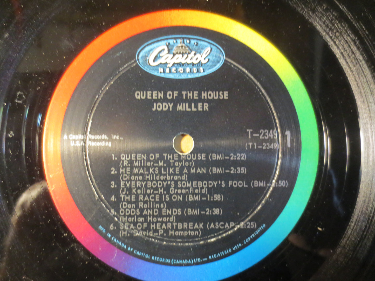 JODY MILLER, QUEEN of the House, Country Records, Jody Miller Record, Jody Miller Album, Jody Miller Lp, Lp, 1965 Records