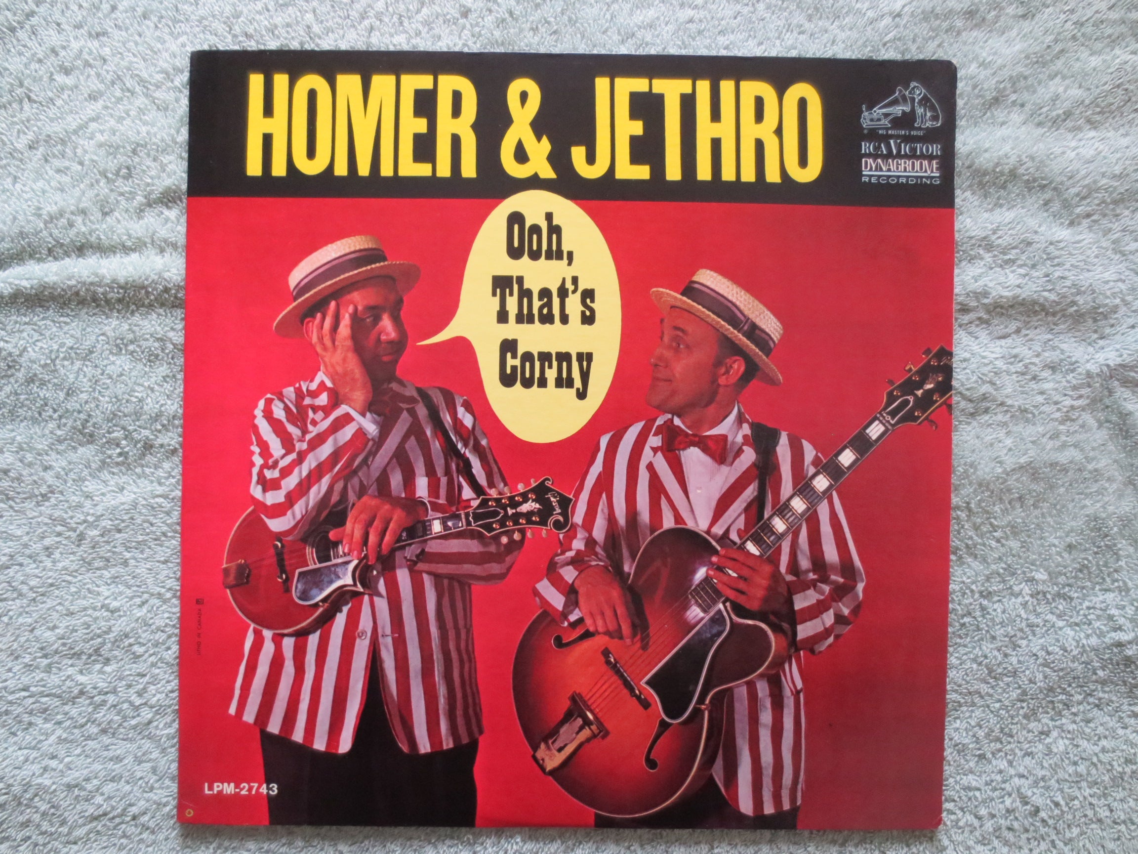 Homer & Jethro – Ooh That's Corny (1963) Vinyl LP