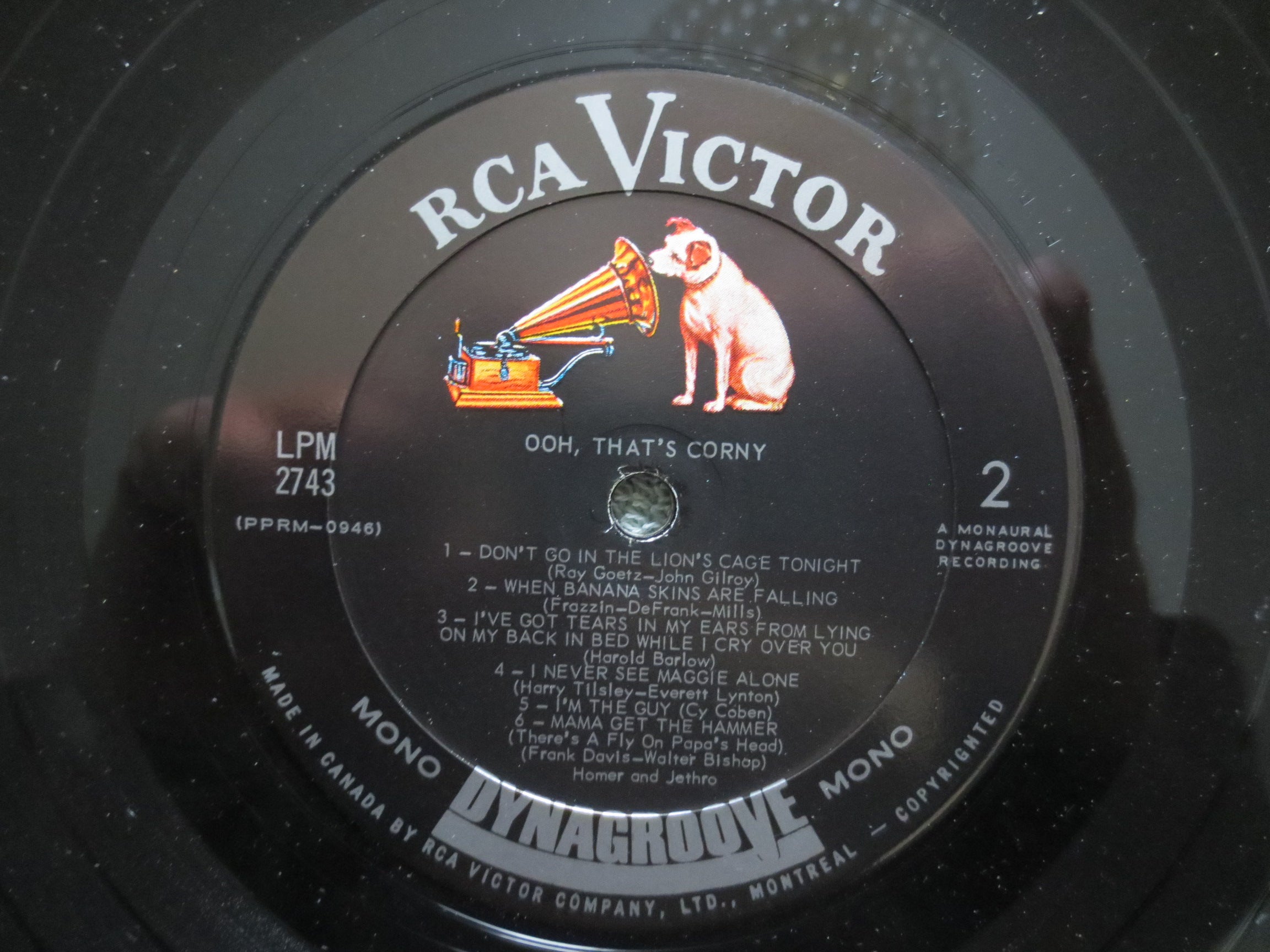 Homer & Jethro – Ooh That's Corny (1963) Vinyl LP
