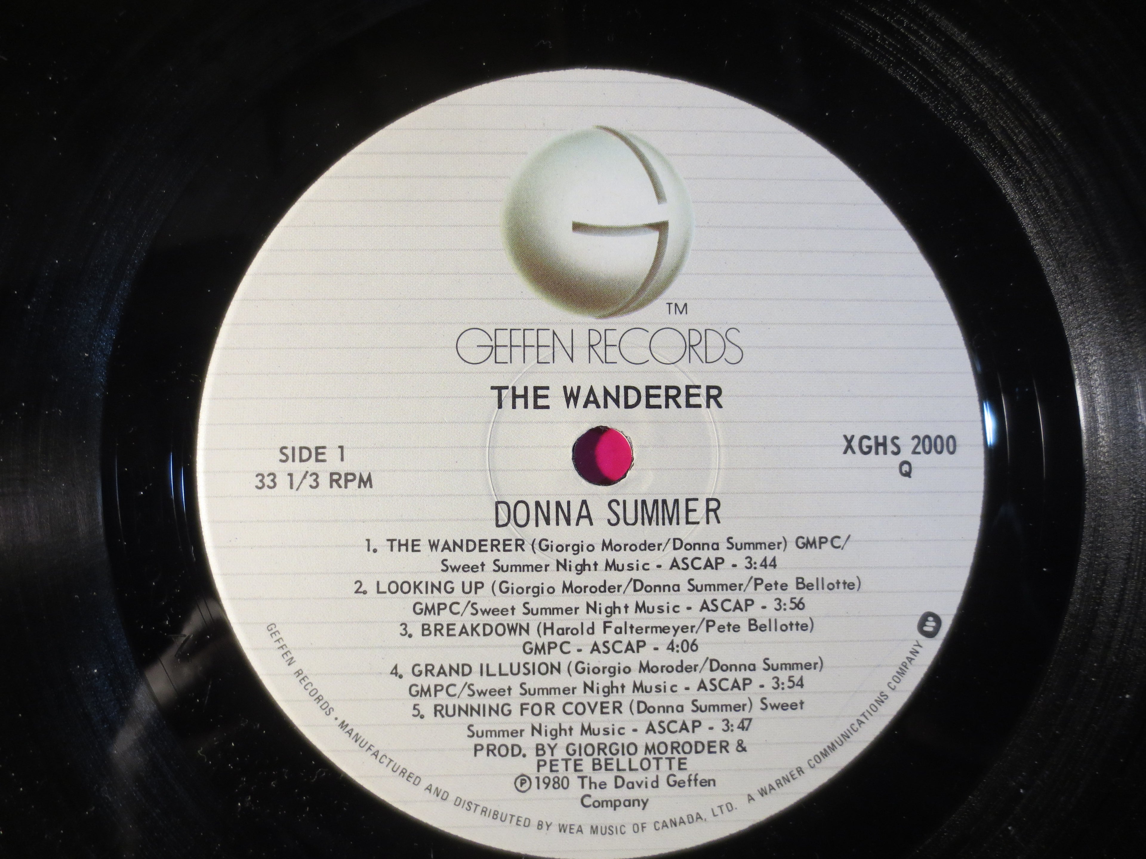 Donna Summer – The Wanderer (1980) Vinyl LP