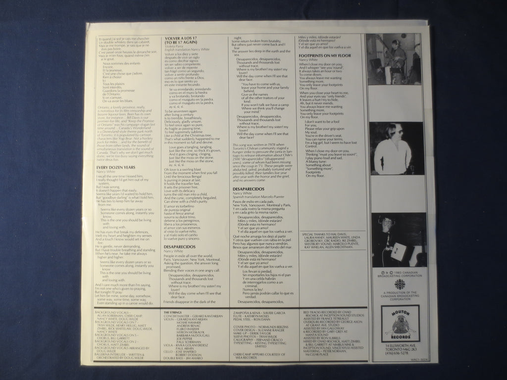 Nancy White – Unexpected (1983) Vinyl LP