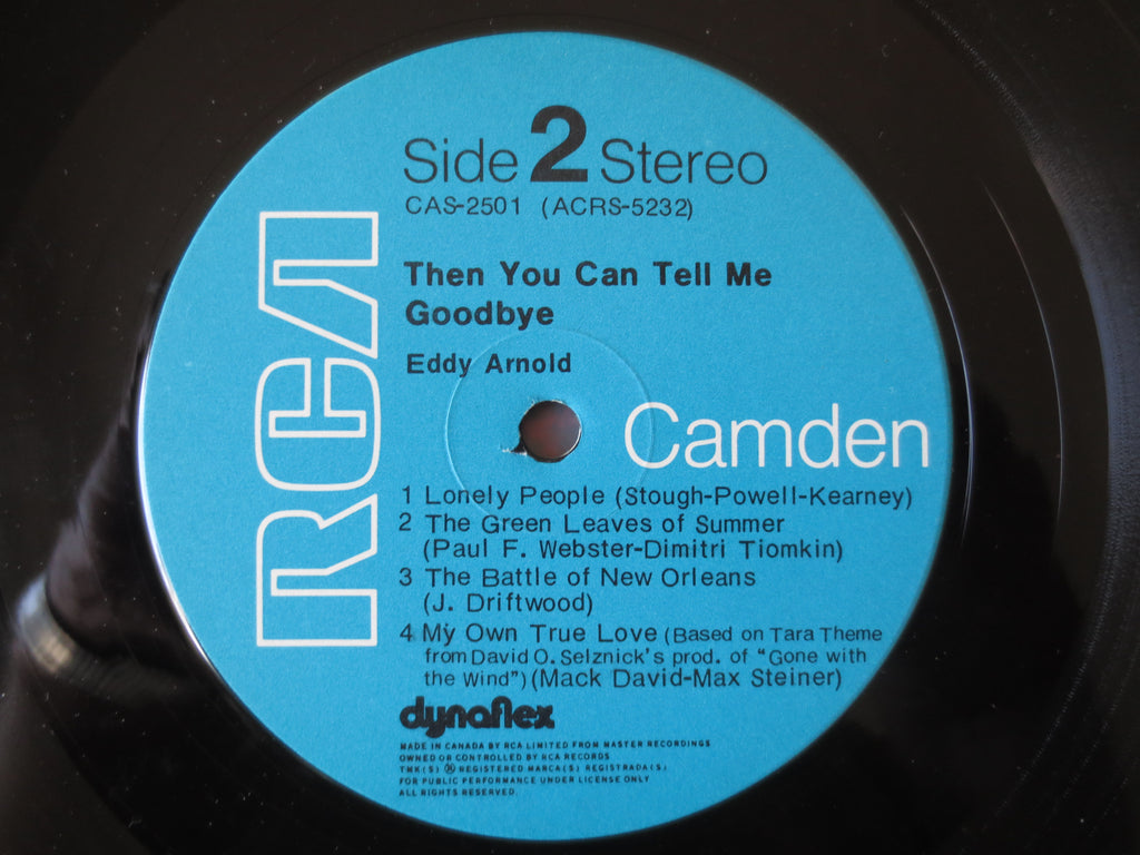 Eddy Arnold – Then You Can Tell Me Goodbye (1971) [Vinyl LP]