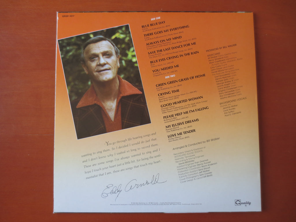 Eddy Arnold – Songs That Touch My Heart (1985) Vinyl LP