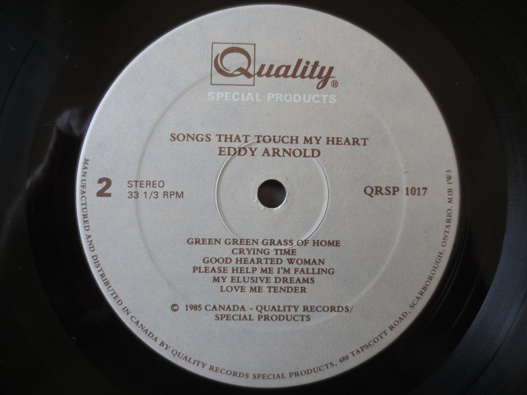Eddy Arnold – Songs That Touch My Heart (1985) Vinyl LP