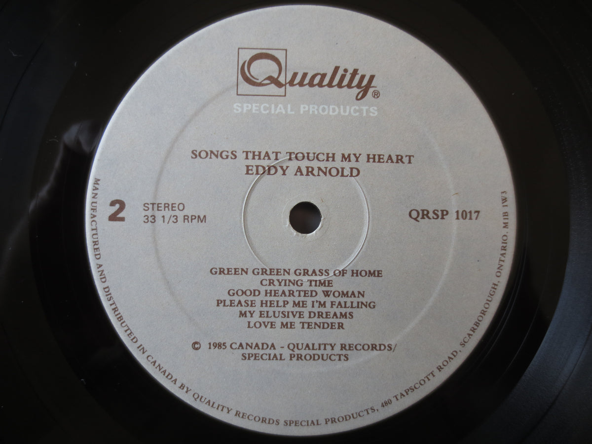 Eddy Arnold – Songs That Touch My Heart (1985) Vinyl LP