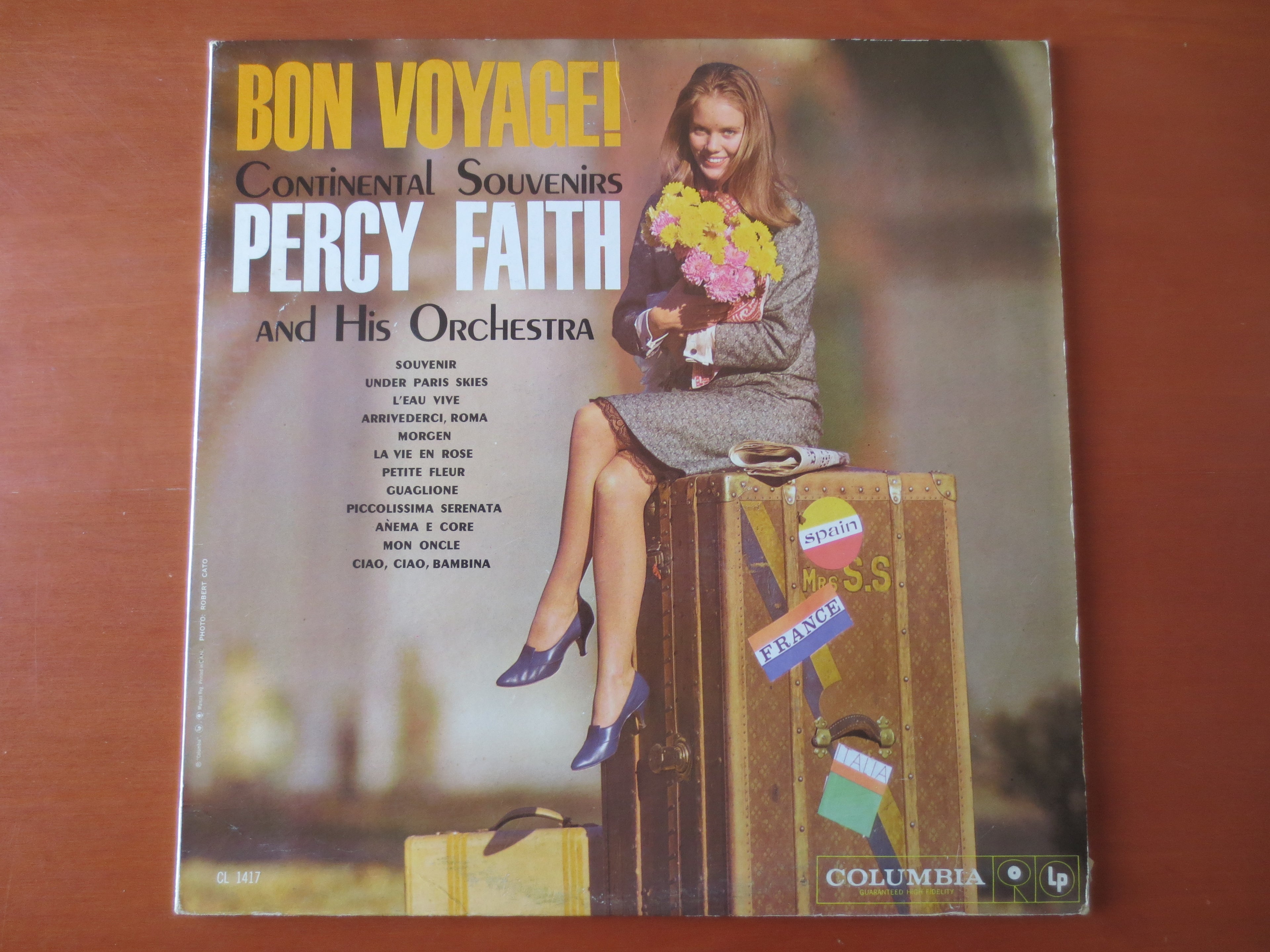 Percy Faith – Bon Voyage (1960) [Vinyl LP]