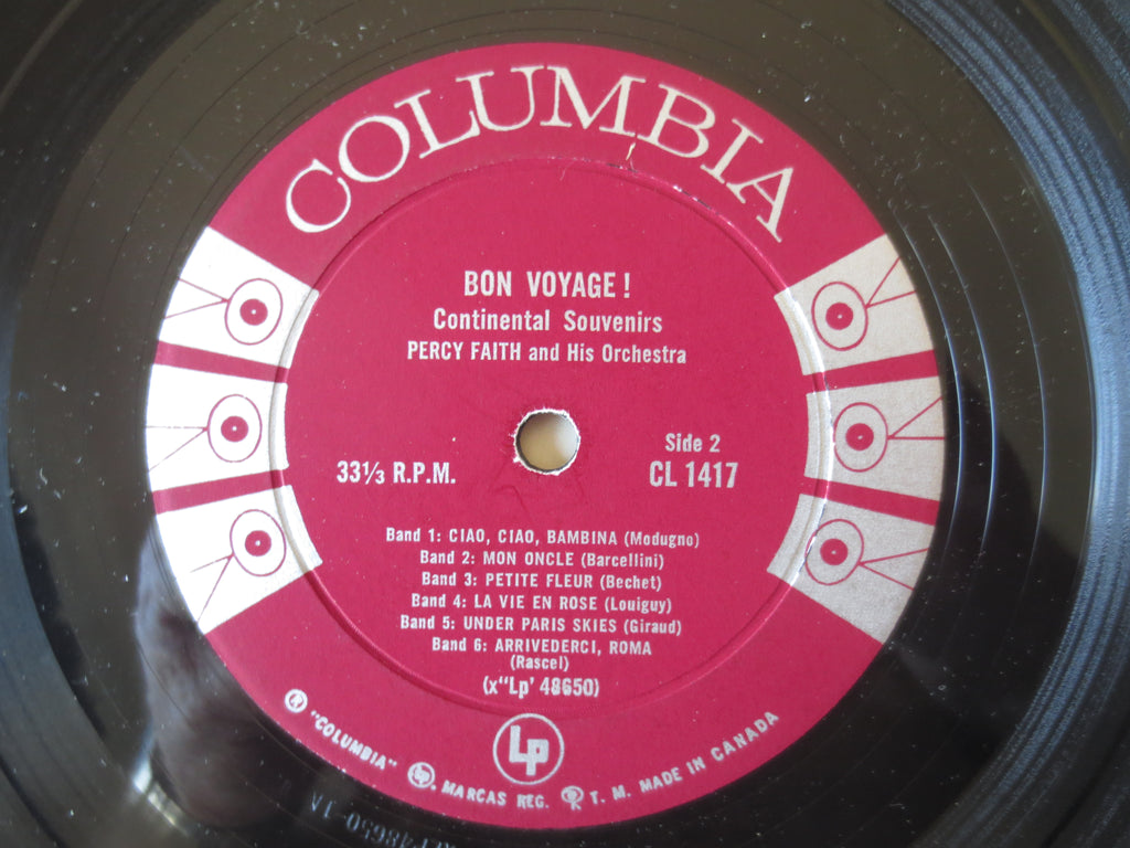 Percy Faith – Bon Voyage (1960) [Vinyl LP]