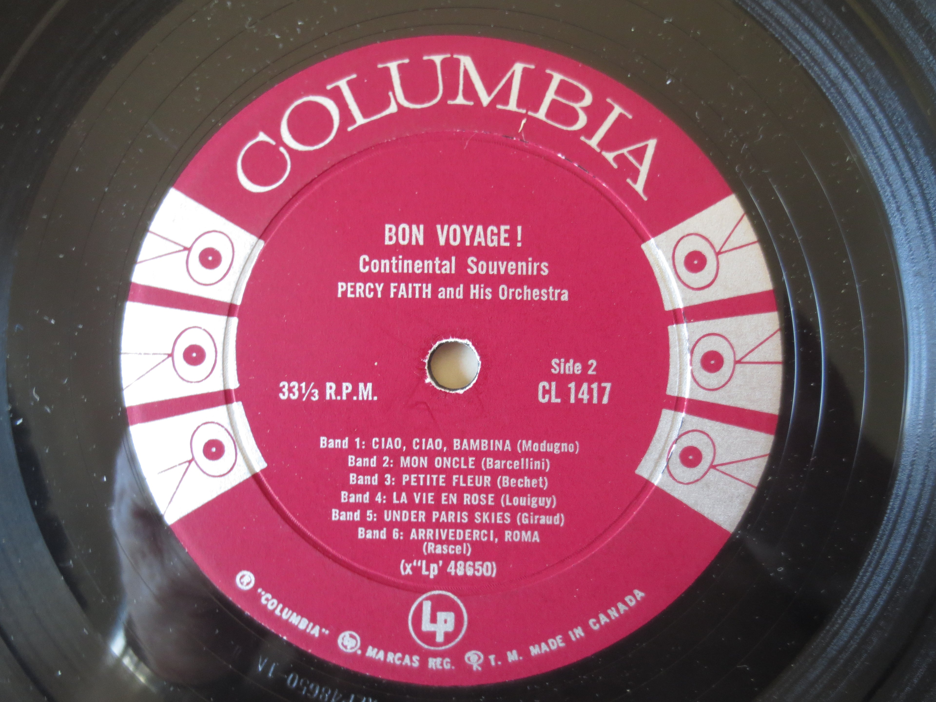 Percy Faith – Bon Voyage (1960) [Vinyl LP]