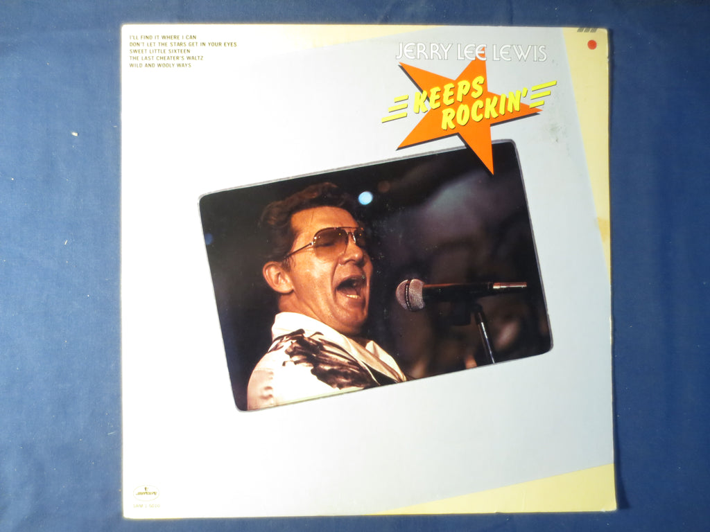 Jerry Lee Lewis – Jerry Lee Lewis Keeps Rockin' (1978) Vinyl LP