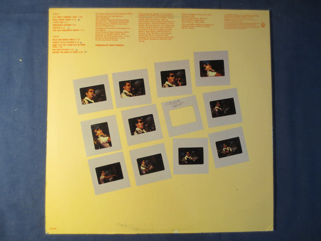 Jerry Lee Lewis – Jerry Lee Lewis Keeps Rockin' (1978) Vinyl LP