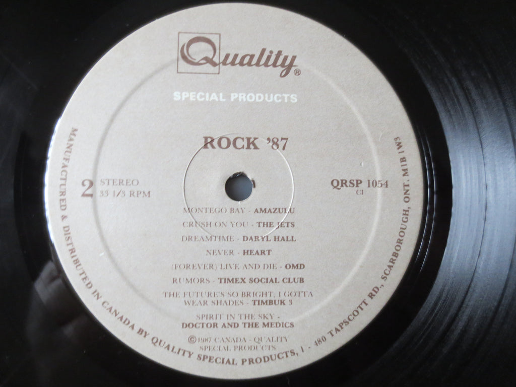 Rock '87 – Compilation (1987) Vinyl LP