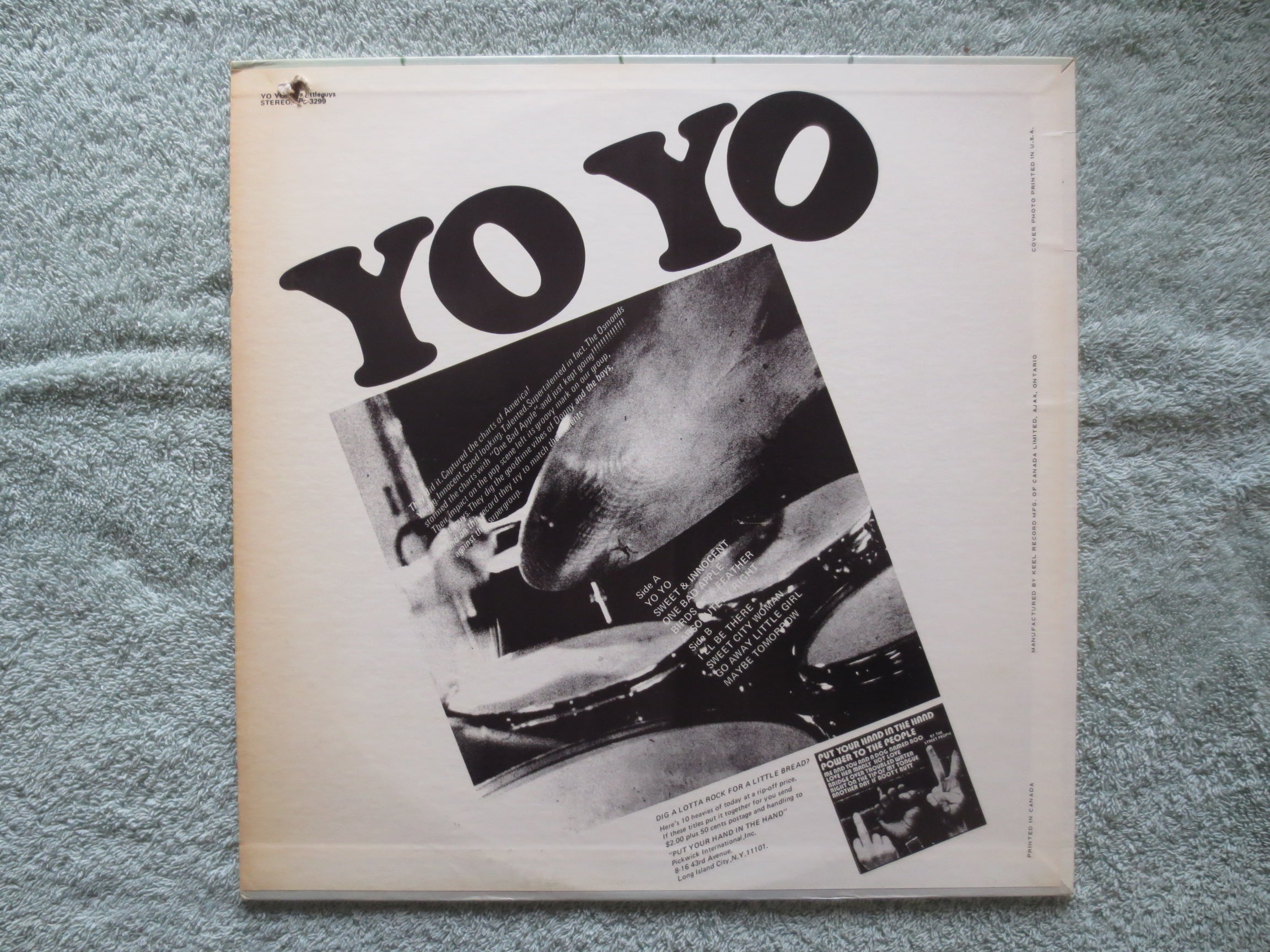 The Little Guys – Yo Yo (1972) Vinyl LP