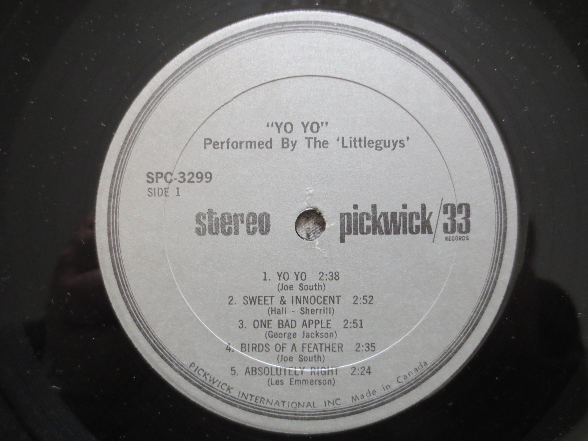 The Little Guys – Yo Yo (1972) Vinyl LP