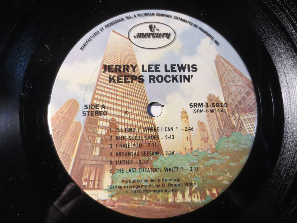 Jerry Lee Lewis – Jerry Lee Lewis Keeps Rockin' (1978) Vinyl LP