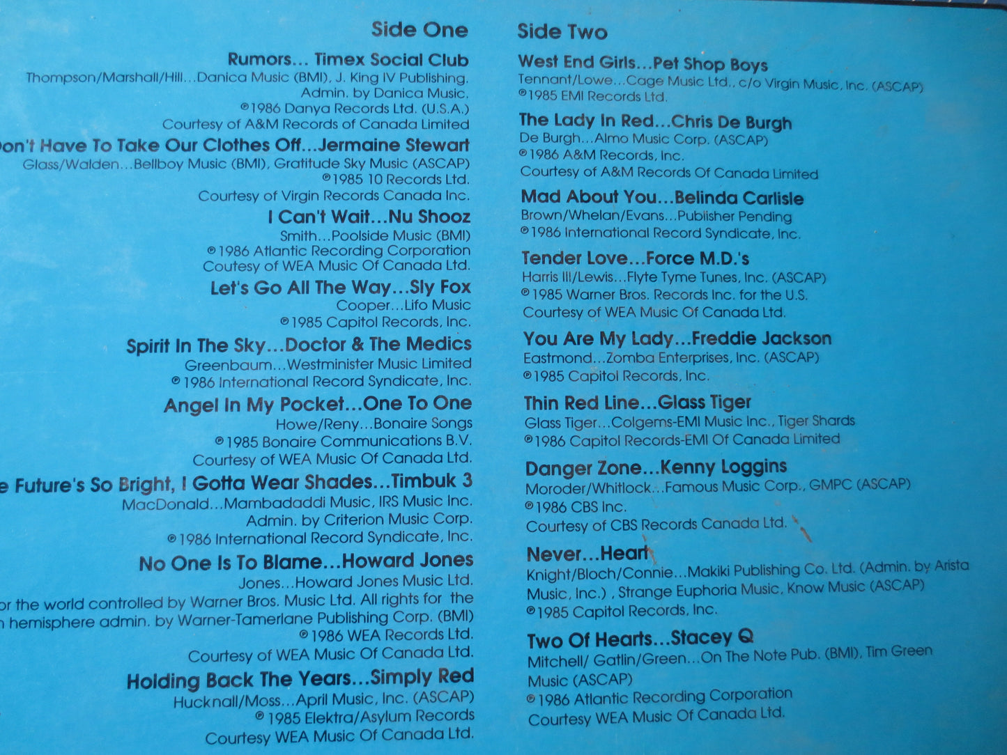 THIS is MUSIC, HEART Album, Nu Shooz Album, Sly Fox Album, Pet Shop Boys Lp, Timbuk 3 Album, Vintage Vinyl, 1987 Records