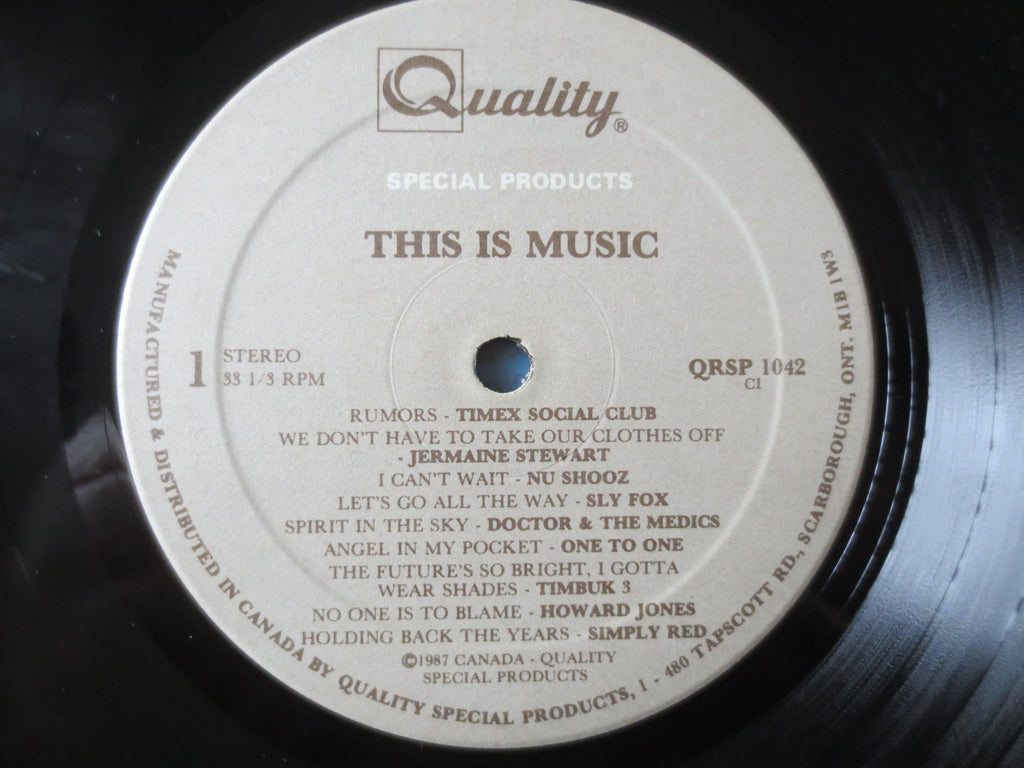 This Is Music – Heart, Nu Shooz, Pet Shop Boys & More (1987) Vinyl LP
