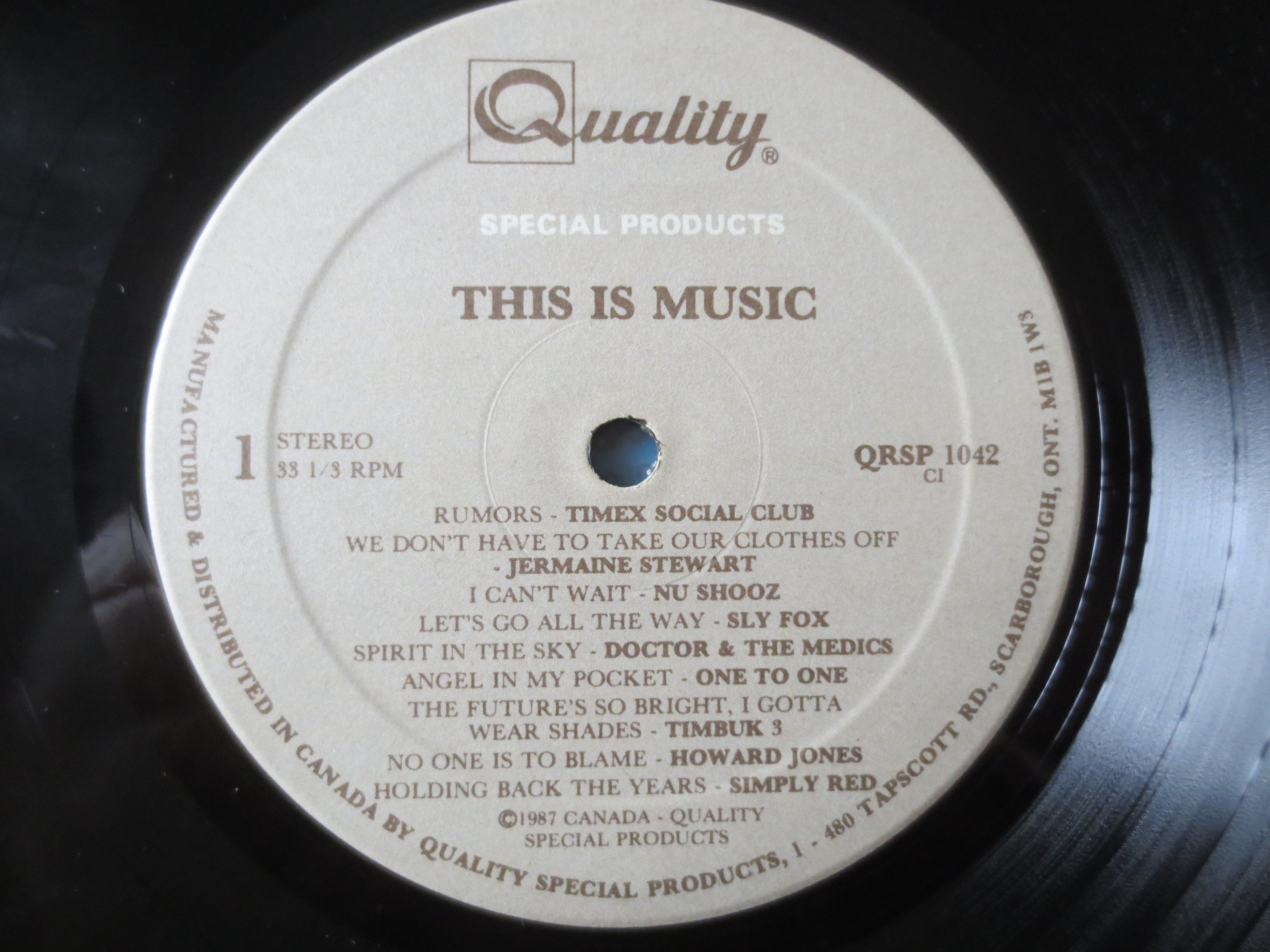 This Is Music – Heart, Nu Shooz, Pet Shop Boys & More (1987) Vinyl LP