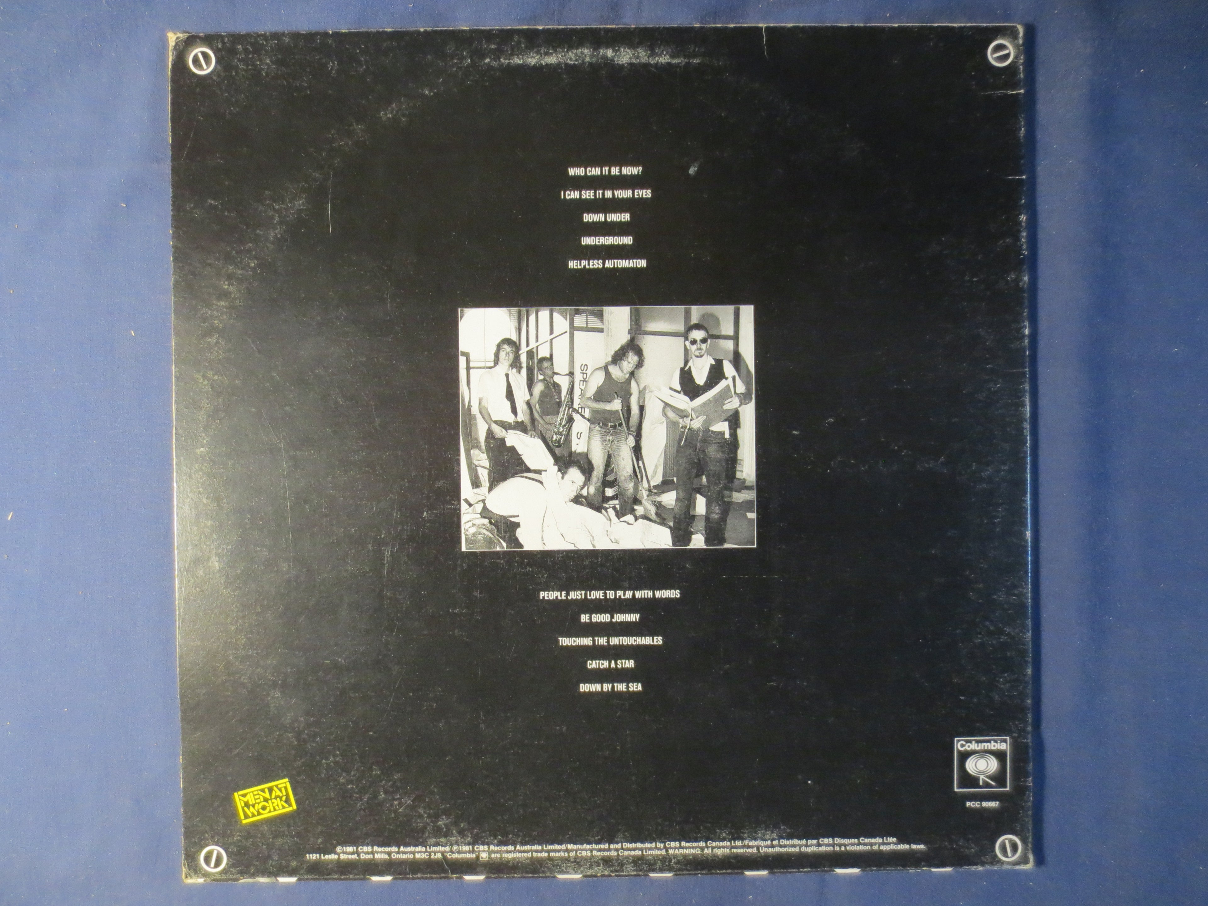 Men at Work – Business as Usual (1981) Vinyl LP