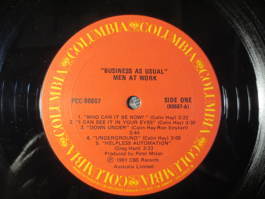 Men at Work – Business as Usual (1981) Vinyl LP