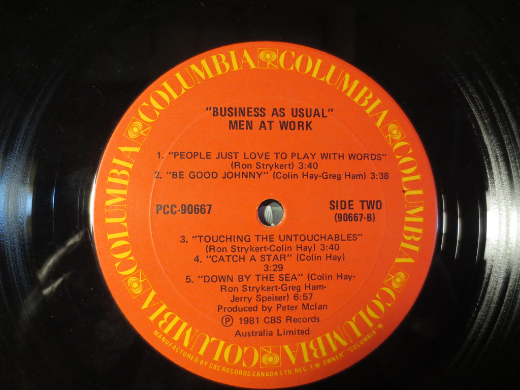 Men at Work – Business as Usual (1981) Vinyl LP