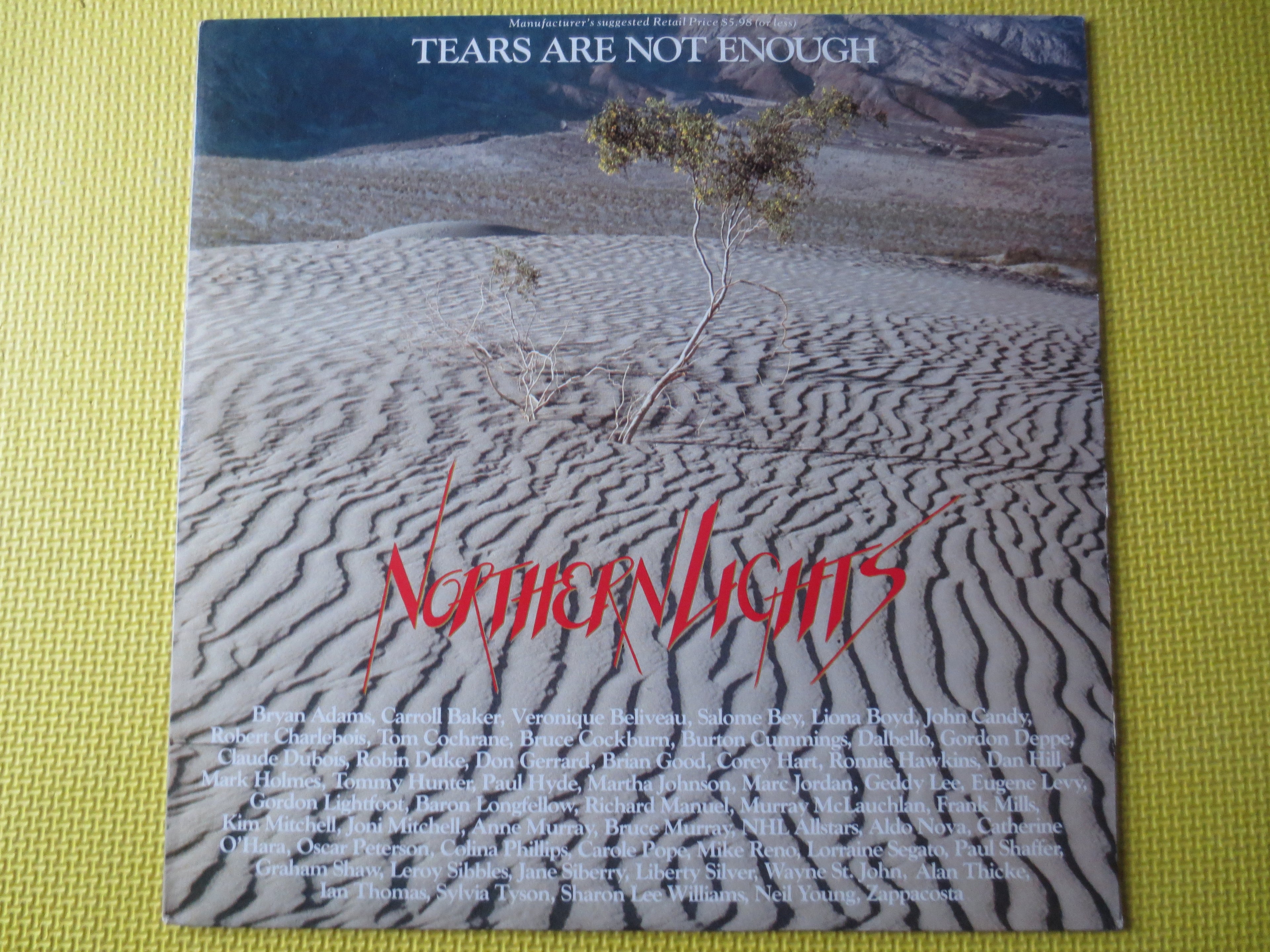 Northern Lights – Tears Are Not Enough (1985) Vinyl EP