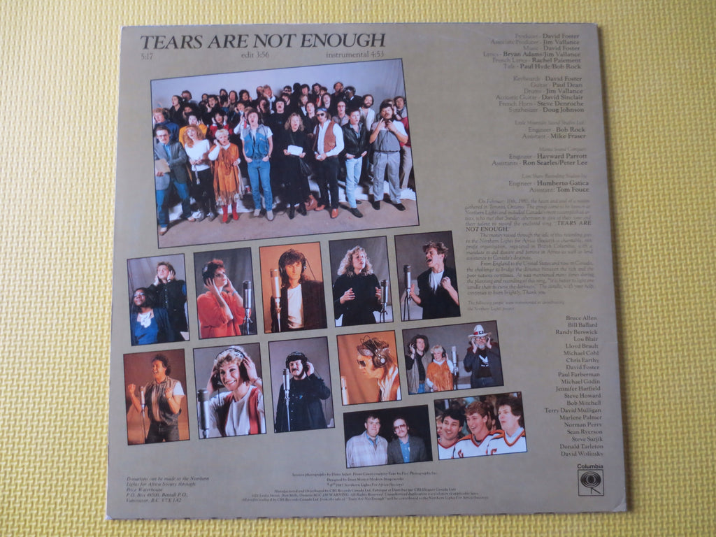 Northern Lights – Tears Are Not Enough (1985) Vinyl EP
