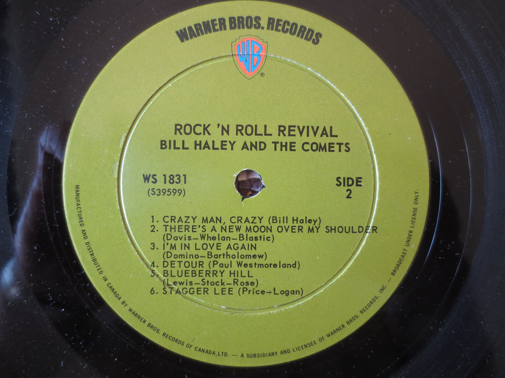 Bill Haley & His Comets – Rock and Roll (1971) Vinyl LP