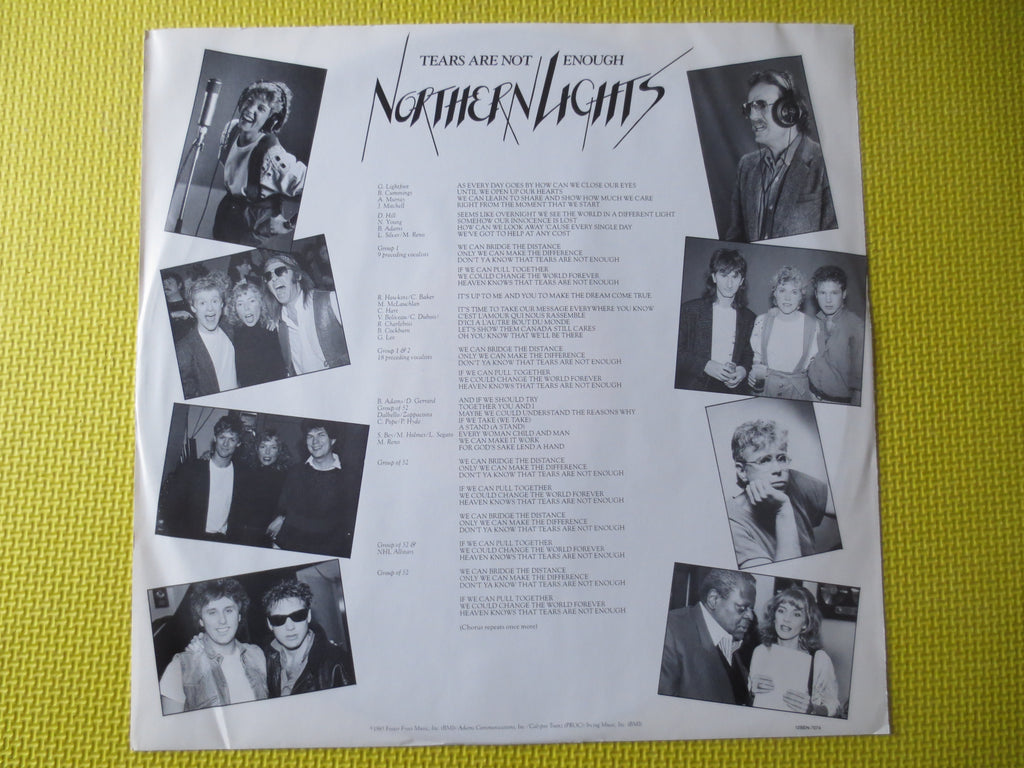 Northern Lights – Tears Are Not Enough (1985) Vinyl EP