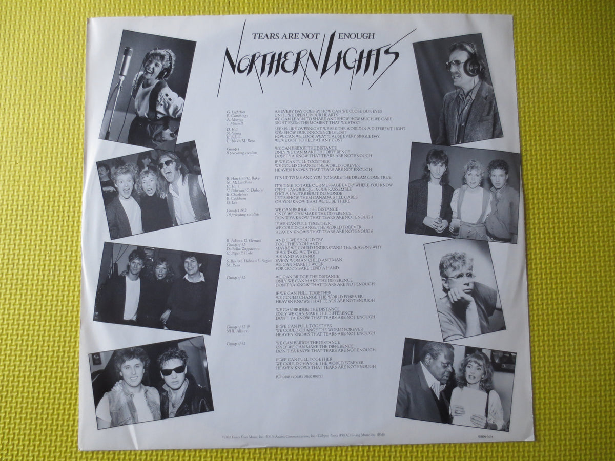 Northern Lights – Tears Are Not Enough (1985) Vinyl EP