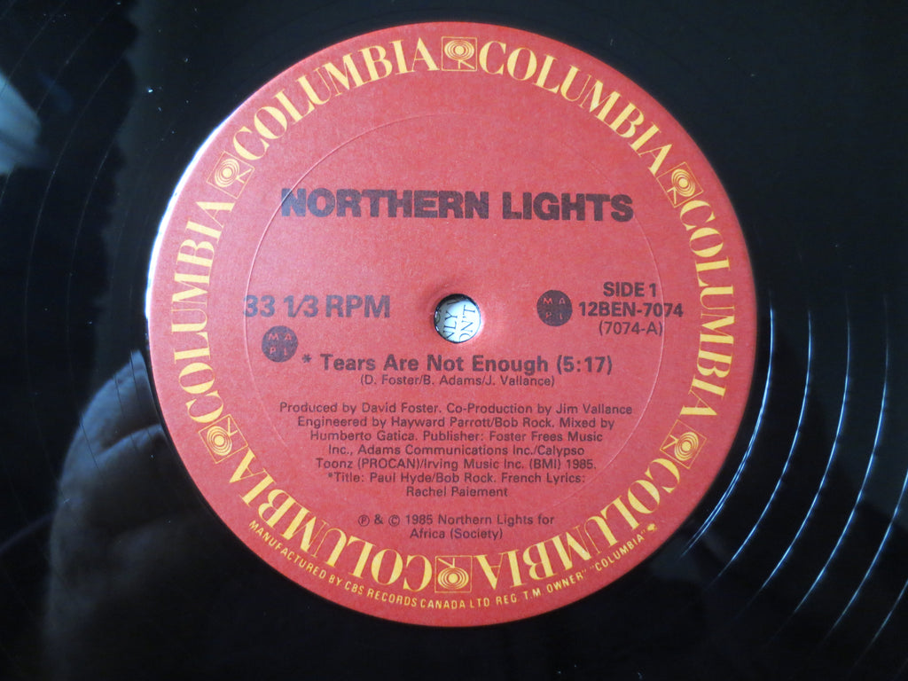 Northern Lights – Tears Are Not Enough (1985) Vinyl EP