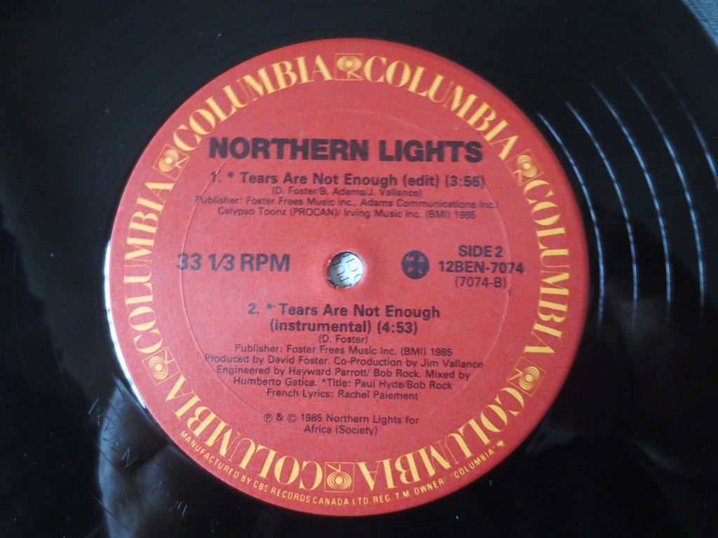 Northern Lights – Tears Are Not Enough (1985) Vinyl EP