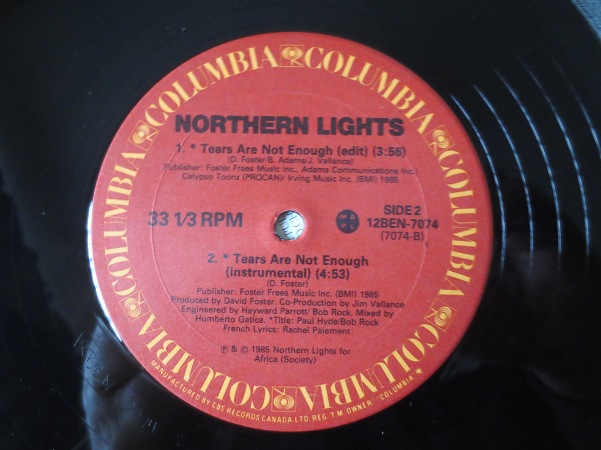 Northern Lights – Tears Are Not Enough (1985) Vinyl EP