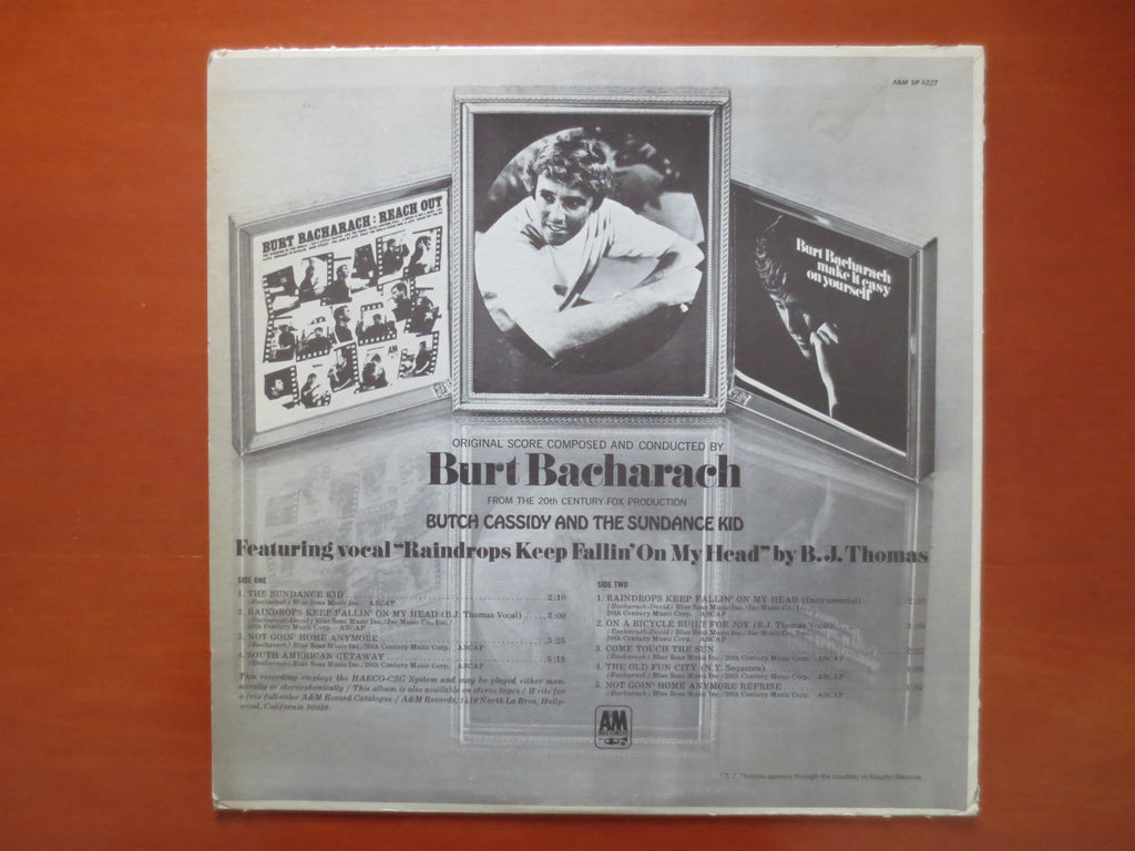 Burt Bacharach – Butch Cassidy and the Sundance Kid (1969) Vinyl LP