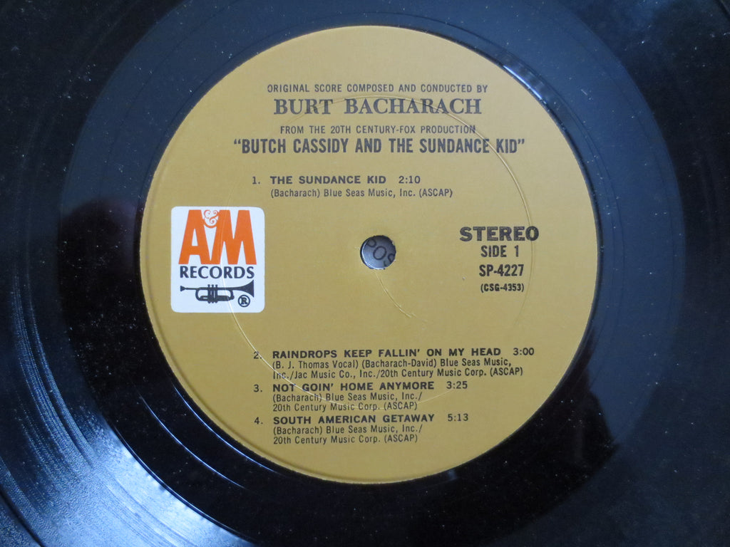Burt Bacharach – Butch Cassidy and the Sundance Kid (1969) Vinyl LP