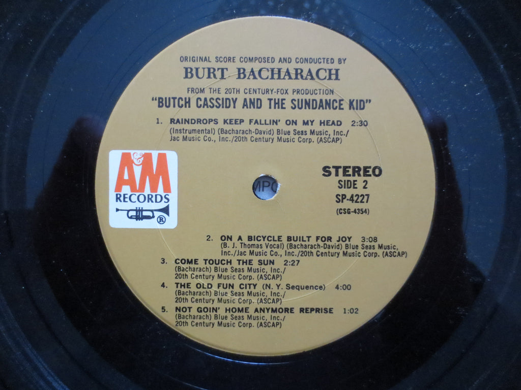 Burt Bacharach – Butch Cassidy and the Sundance Kid (1969) Vinyl LP