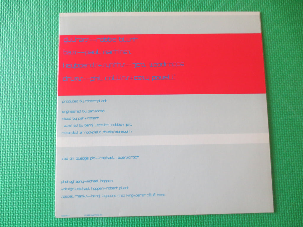 Robert Plant – Pictures at Eleven (1982) Vinyl LP