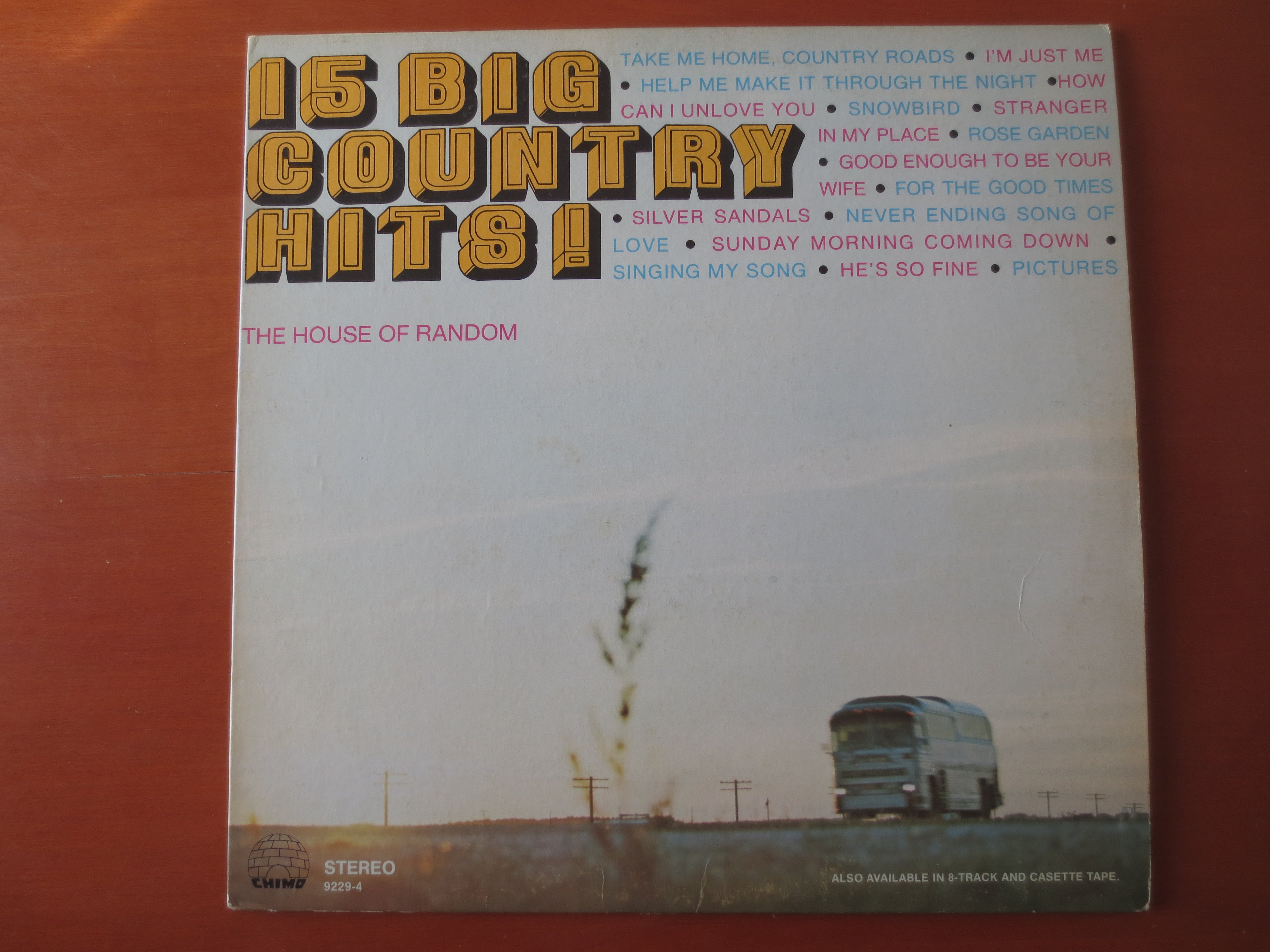 House of Random – 15 Big Country Hits (1967) Vinyl LP