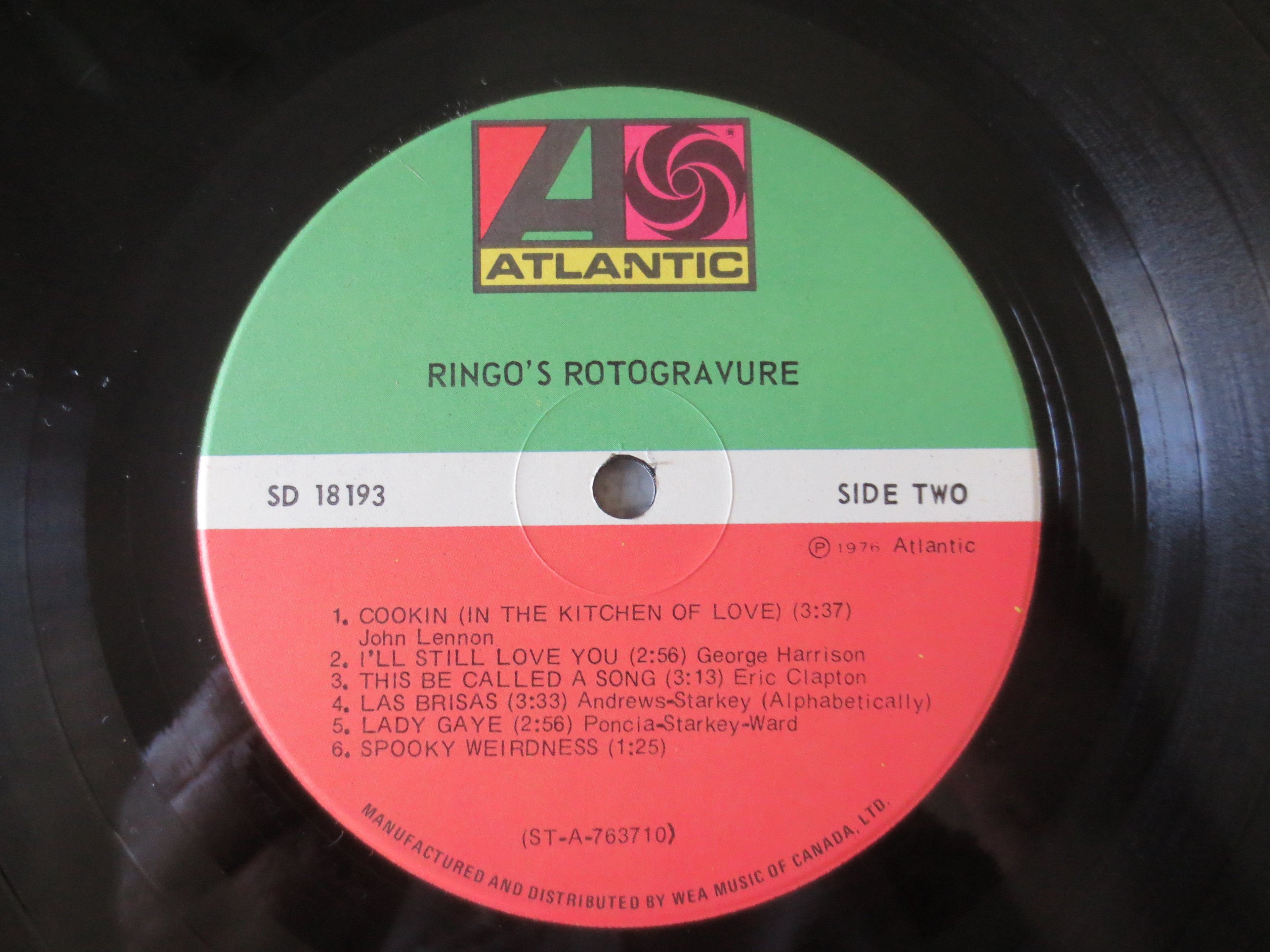 Ringo Starr – Rotogravure (1976) Vinyl LP