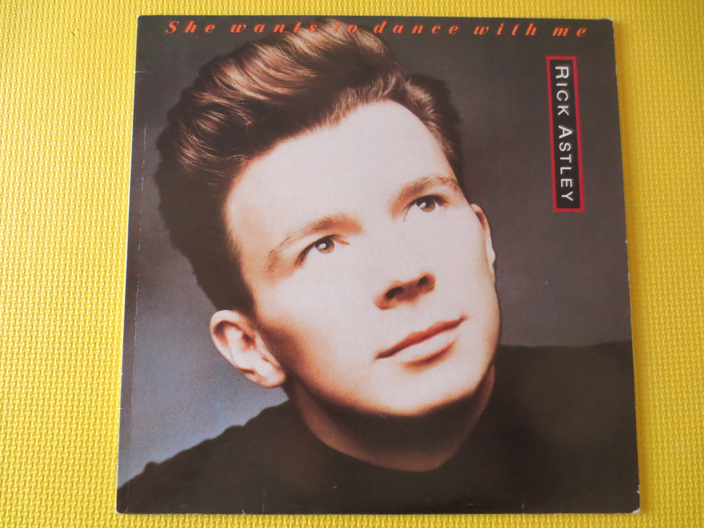 Rick Astley – She Wants to Dance with Me (1988) Vinyl EP